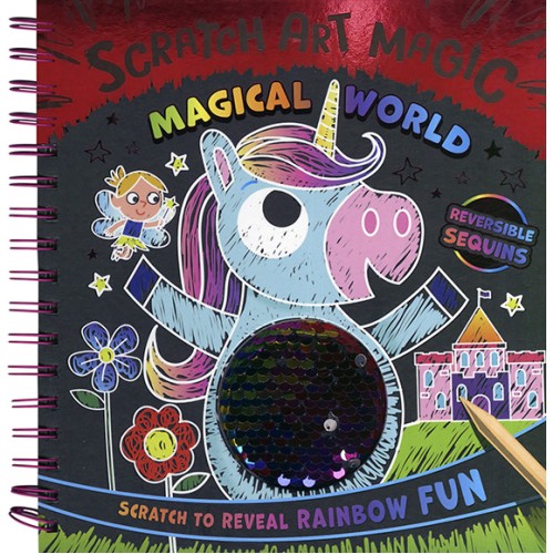 Scratch Art Magic Magical World