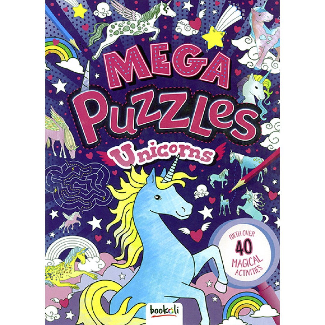 Mega Puzzes Unicorns