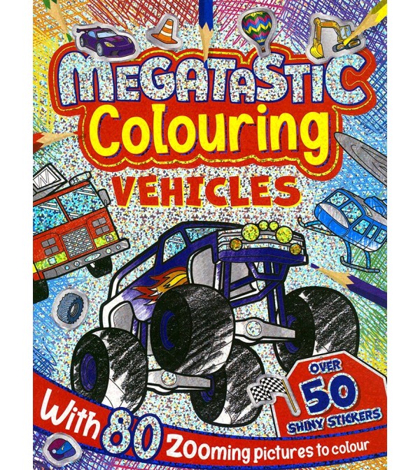 Megatastic Colouring Vehicles