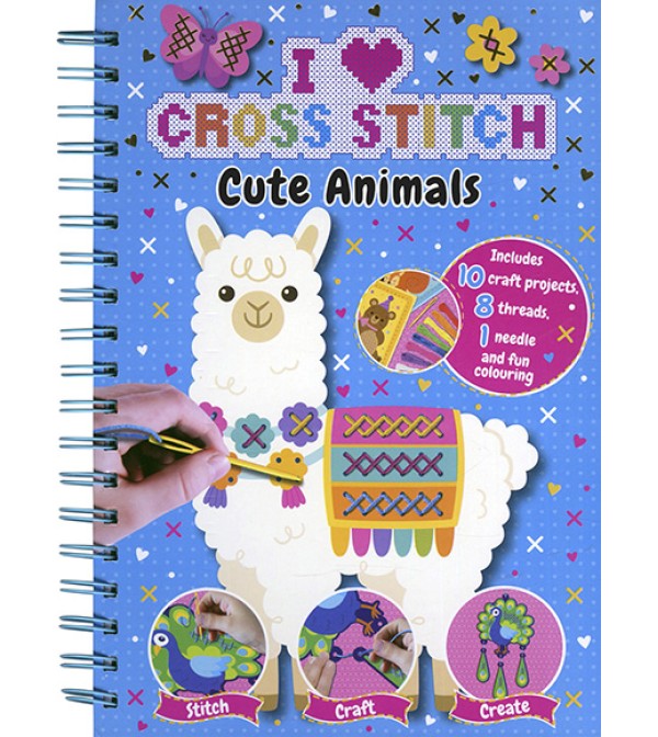 I Love Cross Stitch Cute Animals
