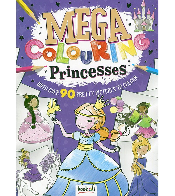 Mega Colouring Princesses