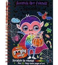 Scratch Art Friends Spooky
