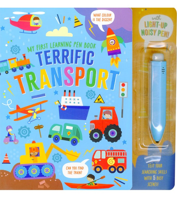 My First Learning Pen Book Terrific Transport