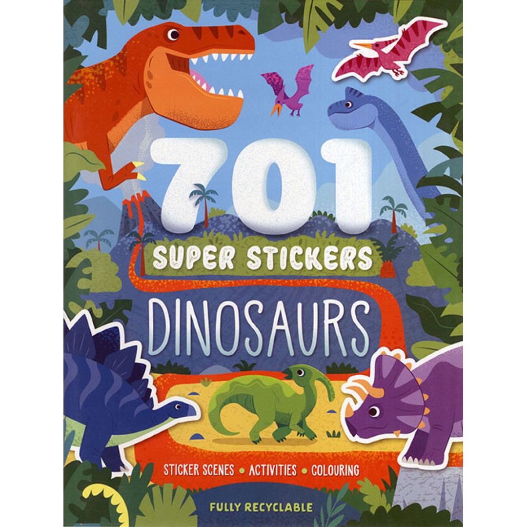 701 Super Stickers Dinosaurs