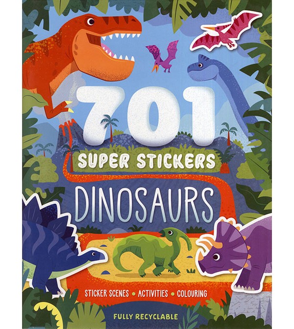 701 Super Stickers Dinosaurs