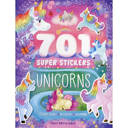 701 Super Stickers Unicorns