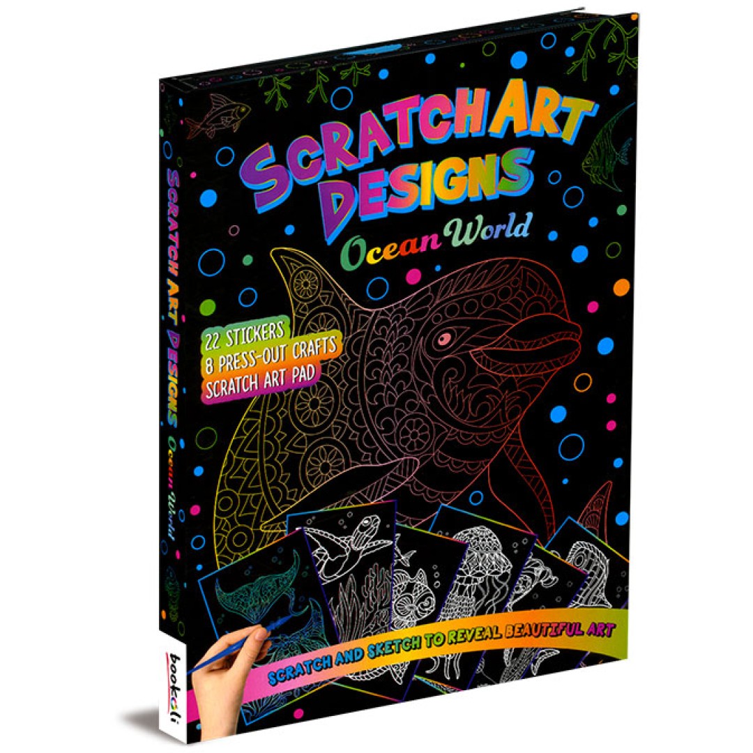 Scratch Art Designs: Ocean World