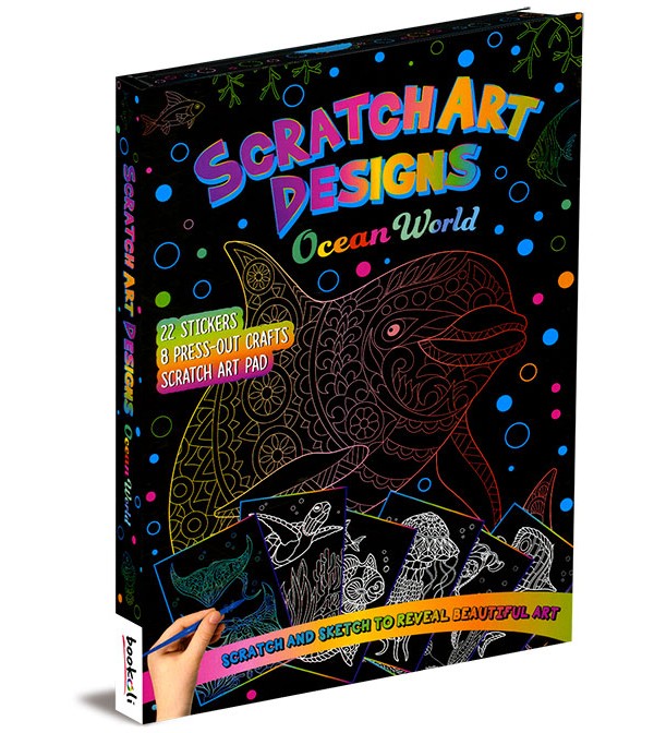 Scratch Art Designs: Ocean World