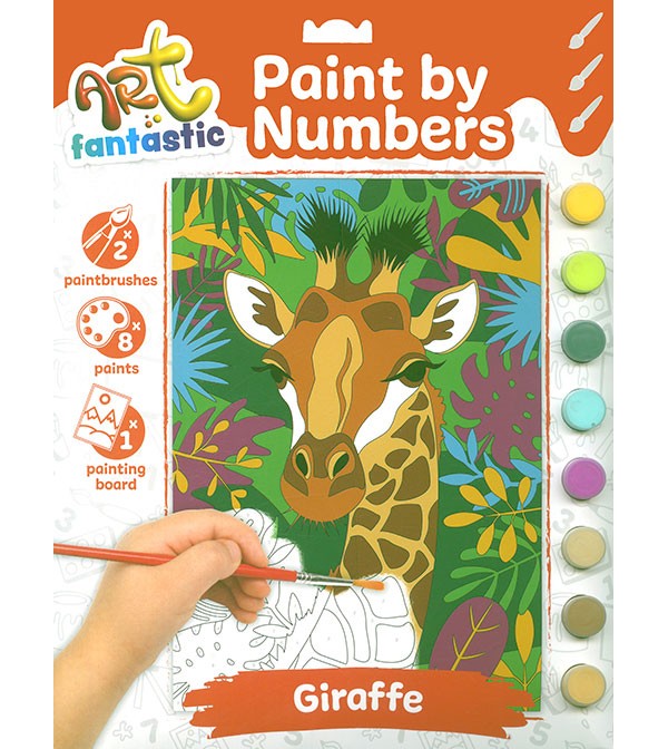 Art Fantastic Paint by Number Giraffe