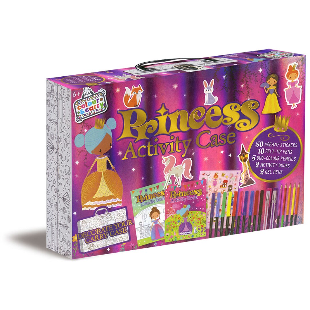 Colour and Carry Princess Activity Case