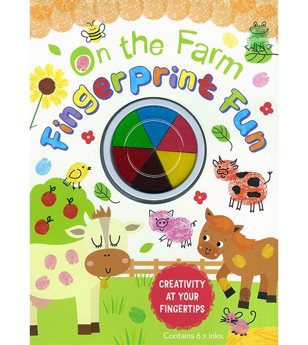 On the Farm Fingerprint Fun