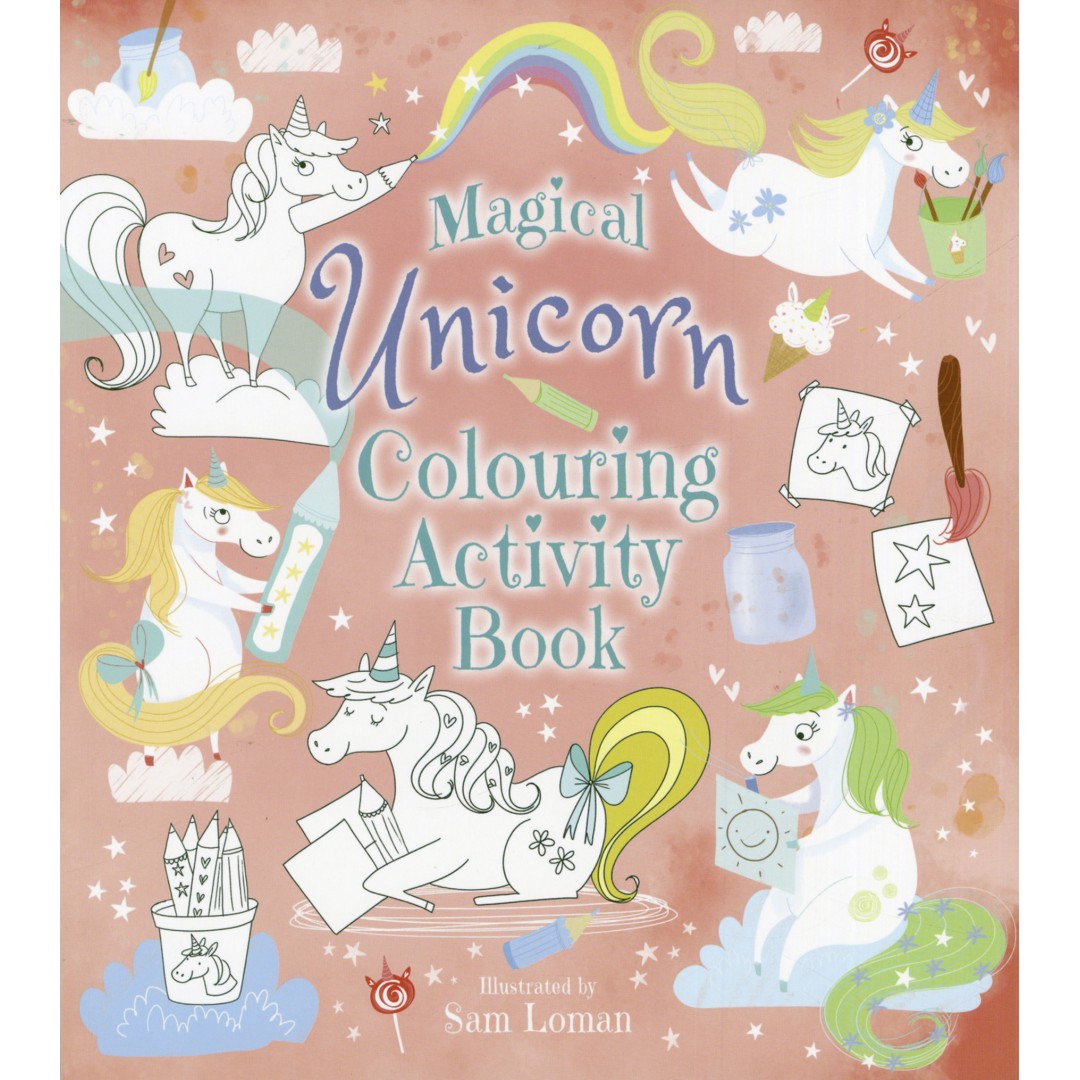 Magical Unicorn Colouring Activity Book