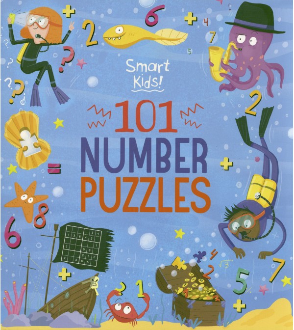 101 Number Puzzles Smart Kids
