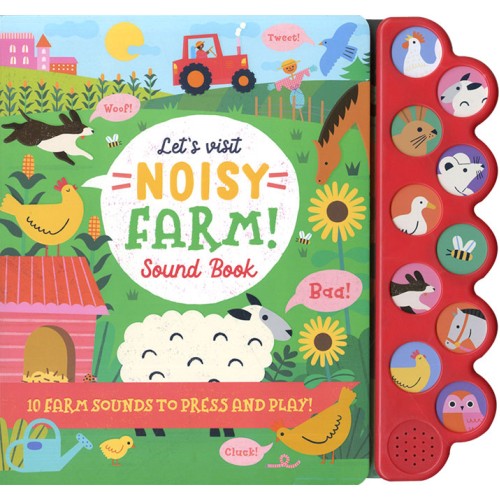 Let`s Visit Noisy Farm Sound Book