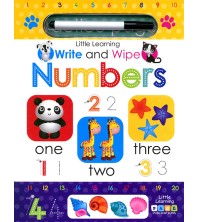 Little Learning Write and Wipe Numbers