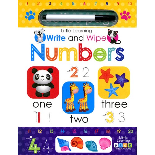 Little Learning Write and Wipe Numbers