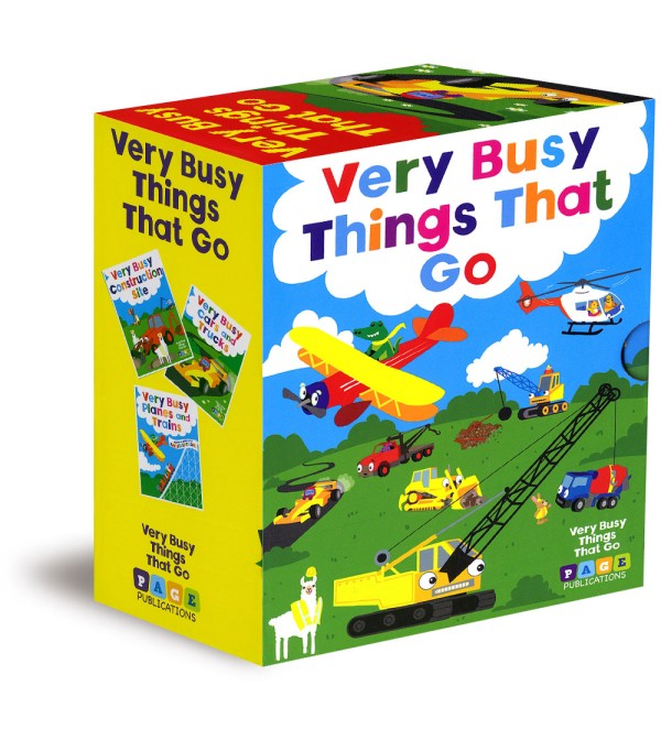 Very Busy Things That Go (Pack of 3 Titles)