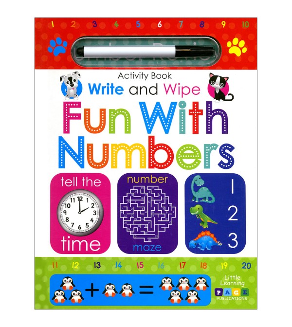 Activity Book Write and Wipe Series