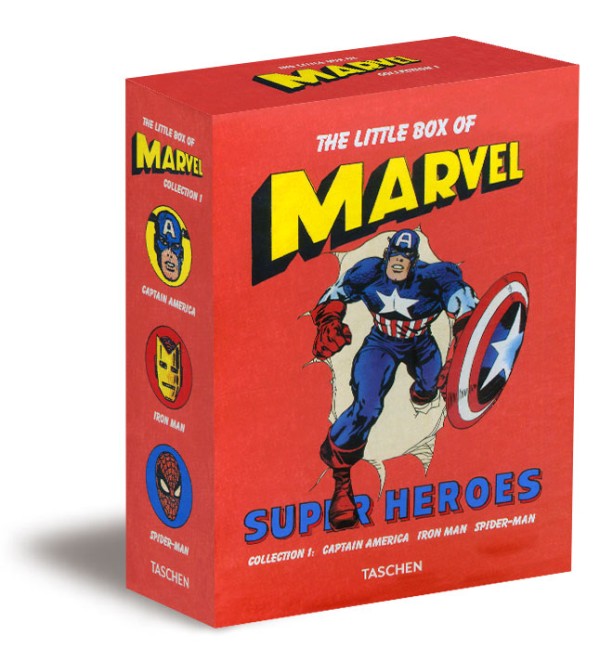 The Little Box of Marvel Super Heroes {Pack of 3 Titles}