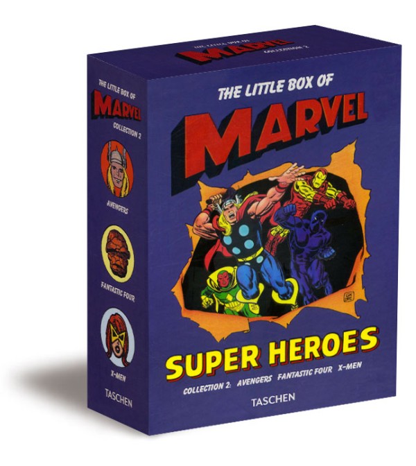Little Box of Marvel Super Heroes {Pack of 3 Titles}