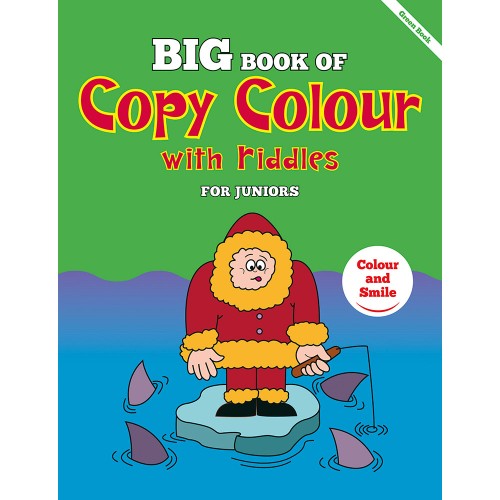 Big Book of Copy Colour with Riddles for Juniors {Green}