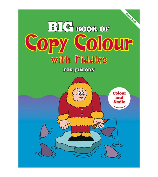 Big Book of Copy Colour with Riddles for Juniors {Green}