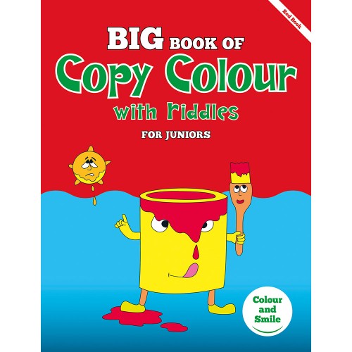 Big Book of Copy Colour with Riddles for Juniors {Red}