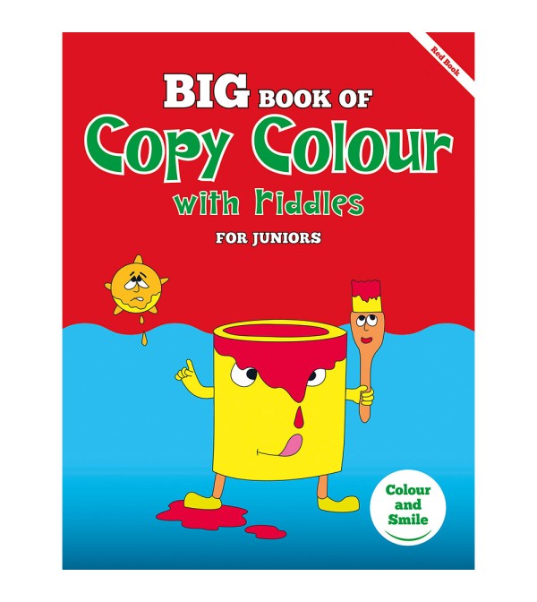 Big Book of Copy Colour with Riddles for Juniors {Red}