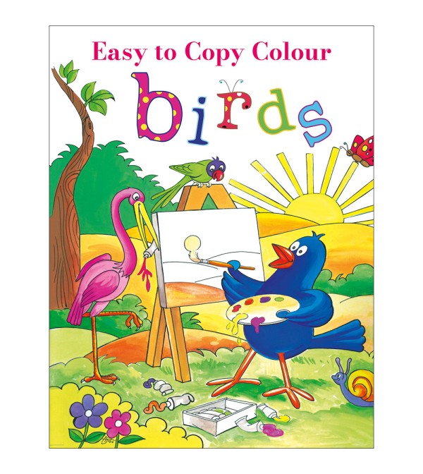 Easy to Copy Colour Birds