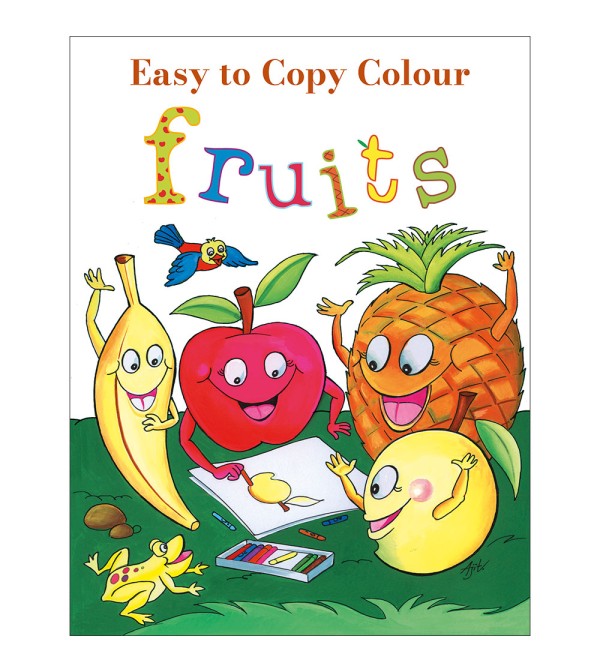 Easy to Copy Colour Fruits