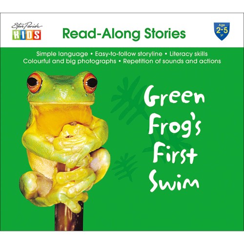 Green Frog's First Swim