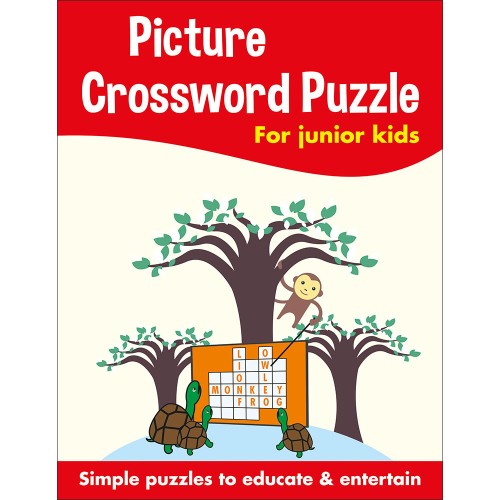 Picture Crossword Puzzles for Junior Kids {Red}