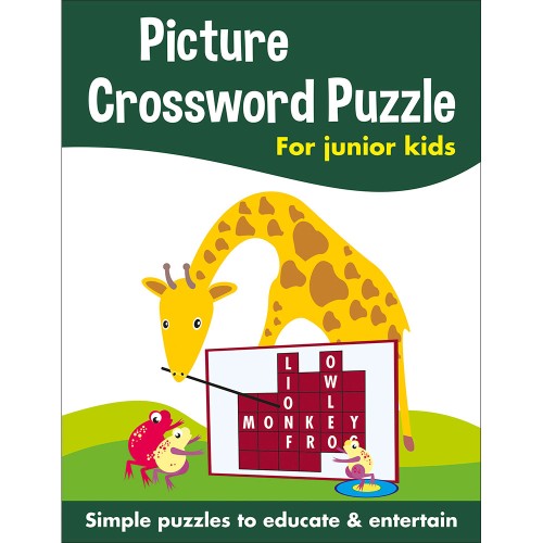 Picture Crossword Puzzles for Junior Kids {Green}