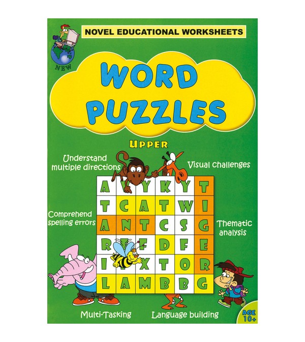 Novel Educational Word Puzzles {Upper}