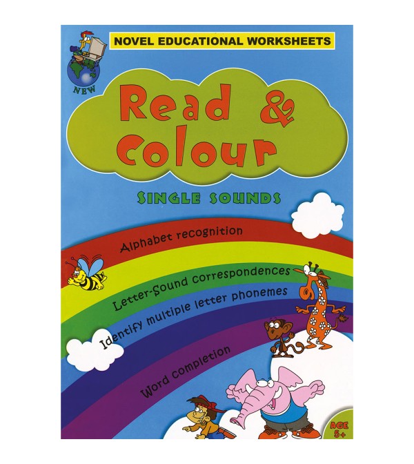 Novel Educational Read & Colour Single Sounds