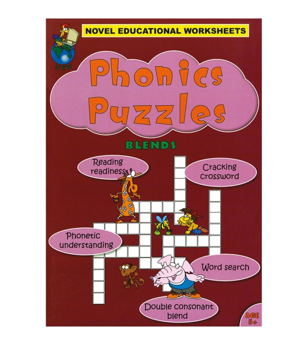 Novel Educational Phonics Puzzles Blends