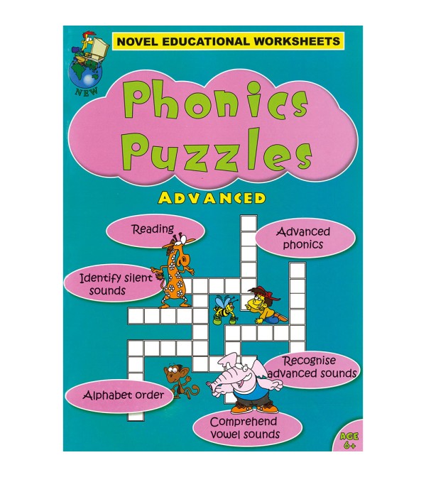 Novel Educational Phonics Puzzles Advanced