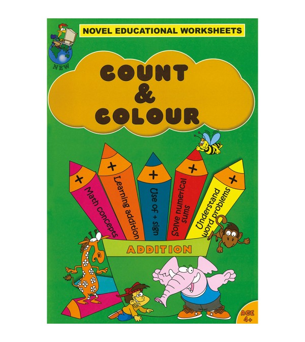 Novel Educational Count & Colour Addition