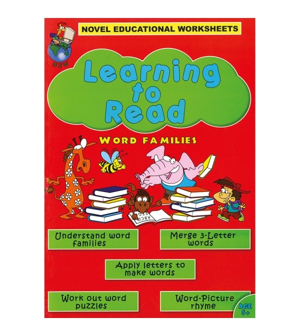 Novel Educational Learning To Read Word Families