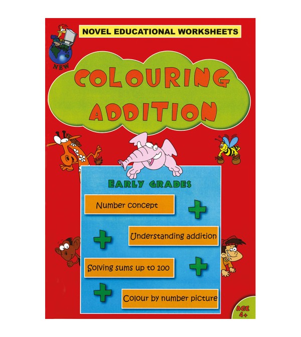 Novel Educational Colouring Addition Early Grades