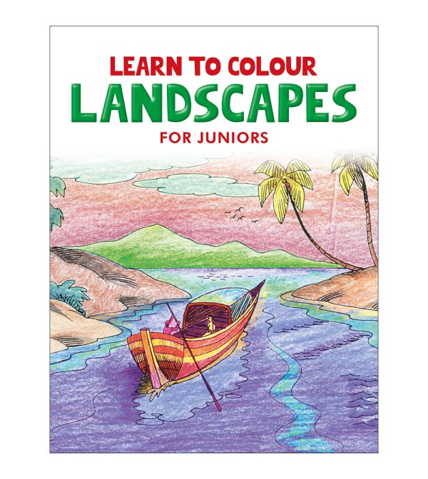 Learn To Colour Landscape For Juniors Series
