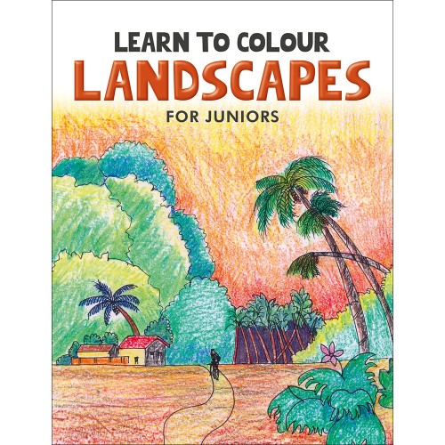 Learn to Colour Landscape for Juniors {Brown}