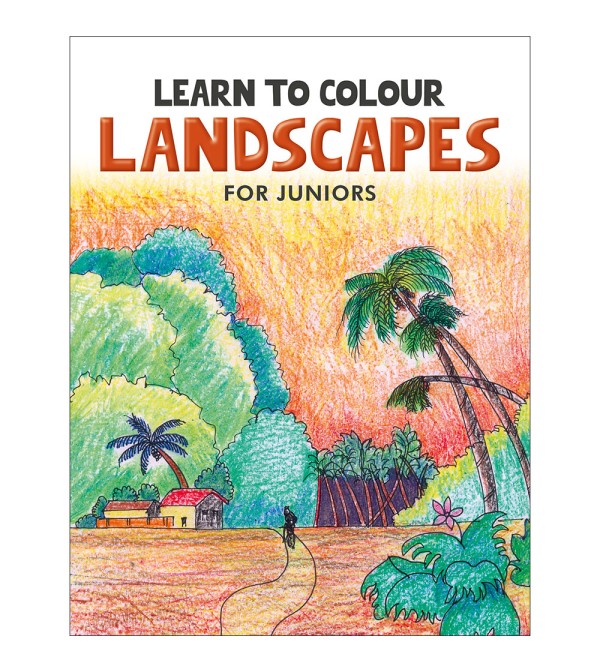 Learn to Colour Landscape for Juniors {Brown}