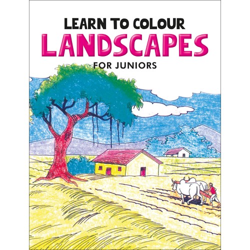 Learn to Colour Landscape for Junior {Pink}