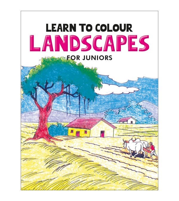 Learn to Colour Landscape for Junior {Pink}