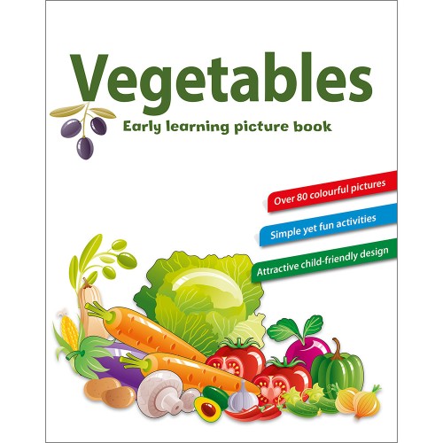 Vegetables Early Learning Picture Book