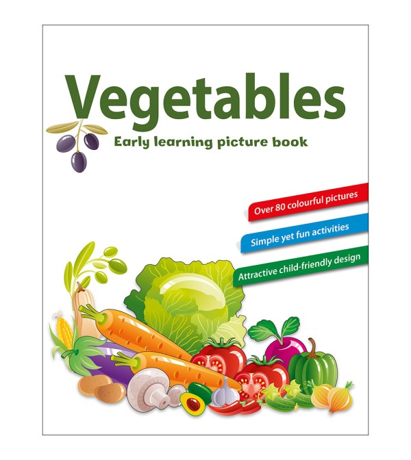 Vegetables Early Learning Picture Book