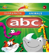 Colour & Practise Animals a b c