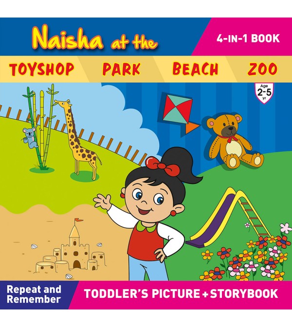 Naisha at the Toyshop, Park, Beach, Zoo {4in1}