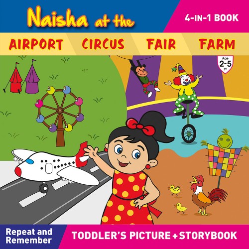 Naisha at the Airport, Circus, Fair, Farm {4in1}